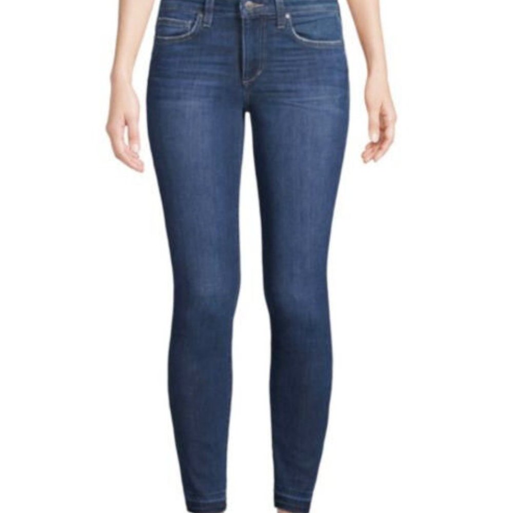 JOE'S Womens Flawless Skinny Ankle Mid-Rise Jeans/Released Hem Size 27